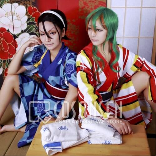 COSPLAYONSEN Yowamushi Pedal Sohoku High School Hakone Academy Hot Spring Bath Robe Cosplay Costume All Size
