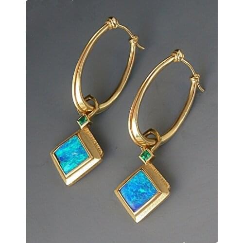 Marquis cut Women's Gold Earrings