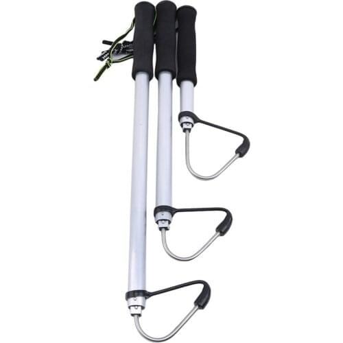 Multi-function Outdoor Fishing Telescopic Stainless Steel Sea Fishing Spear Hook Tackle Fishing Tools Accessories