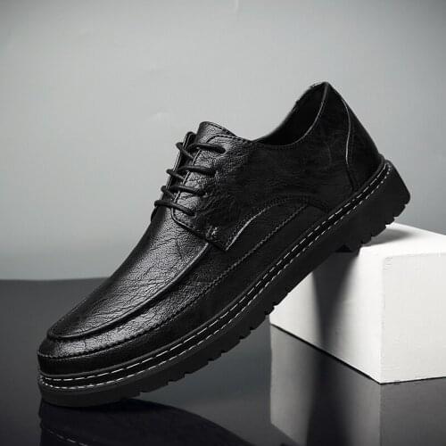 Men Shoes Moccasins Leather Casual Shoes Leather Fashion Sneakers Men Business Shoes Classic Shoes For Male