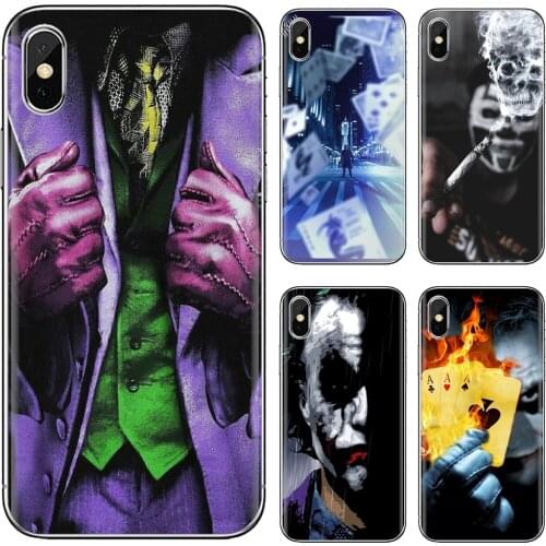 Soft Cover For Xiaomi poco X3 nfc F2 Pro M3 Mi 5X 6X Max Mix 1 2 2S 3 Mi5 Mi6 Mi3 Mi4 Dark-Black-C-Knight-art-Batman-Joker