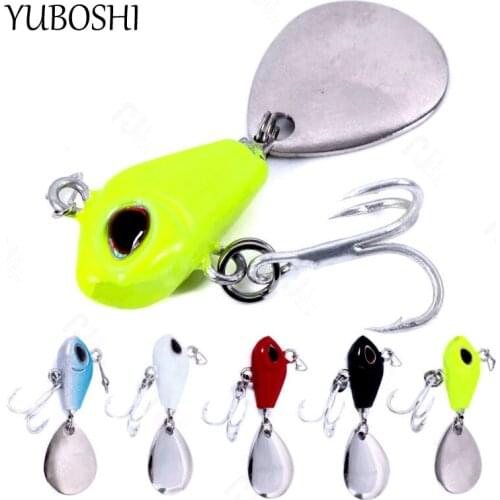 2021 New 2.5cm/11.5g Artificial Mini Fish Shape VIB Fishing Lure High Quality Metal Fake Lure 1Pcs Fishing Tackle