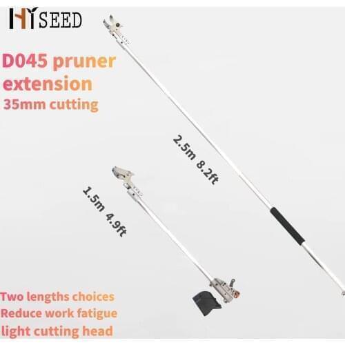 Long high altitude shear fruit tree pruning scissors lithium battery drive