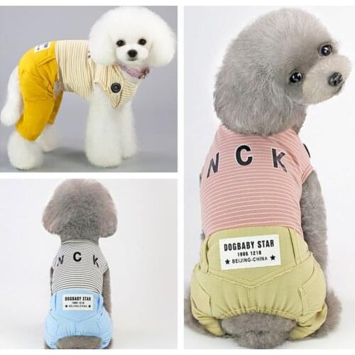 Pet Clothes French Bulldog Puppy Dog Costume Pet Jumpsuit Chihuahua Pug Pets Dogs Clothing for Small Medium Dogs Puppy Outfit