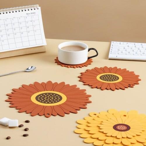 Placemat Tea Coaster Disc Pad Individuales De Mesa Posavasos Kitchen Accessories Cocina Gadget Conjuntos Akcesoria Kuchenne
