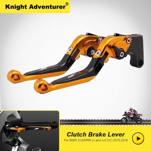 For BMW S1000 RR S1000RR (w and w/o CC) 2015-2019 2016 2017 2018 Motorcycle Accessories Folding Extendable Brake Clutch Levers