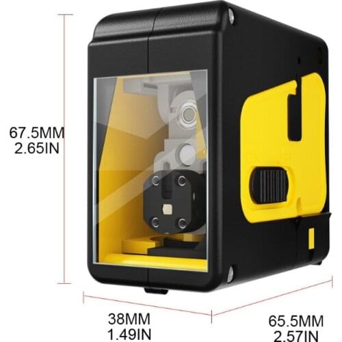 Self-Leveling Level with Vertical and Horizontal for Construction ,Picture Hanging, Magnetic Rotating