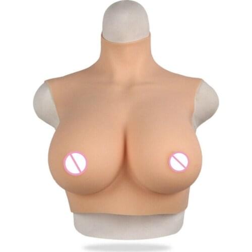 Silicone Fake Breast Form Tits Breastplate Top Quality Soft Boob Skin Crossdresser Transgender Queen Transvestite Mastectomy Bra