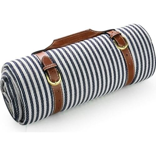 Stripe Folding Camping Mat Outdoor Beach Picnic Thicken Pad Waterproof Sleeping Camping Travel Hiking Pad Moistureproof Blanket