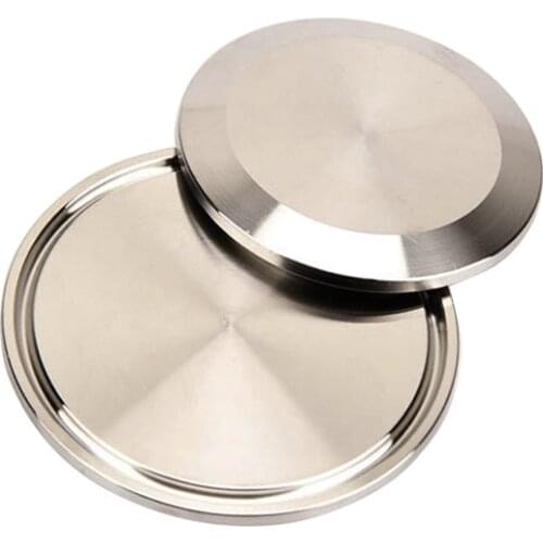 OD 50.5mm CK 1“ 2” 3“ 4” 6" Tri Clamp SUS 304 Stainless Sanitary Tri-Clamp TC Blind Cover End Cap Home Brew Wine Ferrule