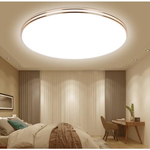 Ultra Thin LED Ceiling Lights 72W 36W 24W 18W 220V Modern Led Ceiling Lamps for Living Room Surface Mounted Led Ceiling Lighting