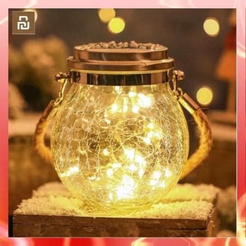 Xiaomi Solar Bottle Light Solar charging Smart Night Light IP54 Waterproof Light Control Camp Lamp Christmas Decoration