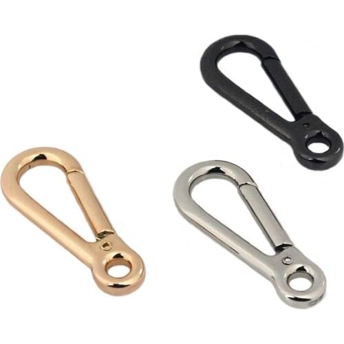 1pcs Fashion Metal Snap Hook Durable Hang Buckle for DIY Handbag Bag Purse Luggage Hardware Closure Bag Parts Accessories