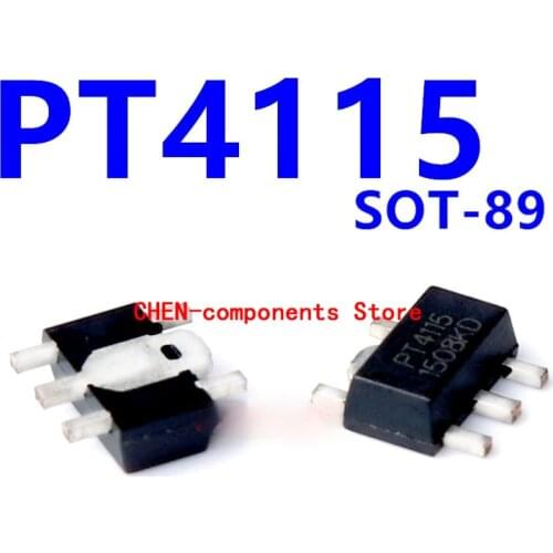 10pcs PT4115 PT4115E89E SOT-89-5 led Driver chip