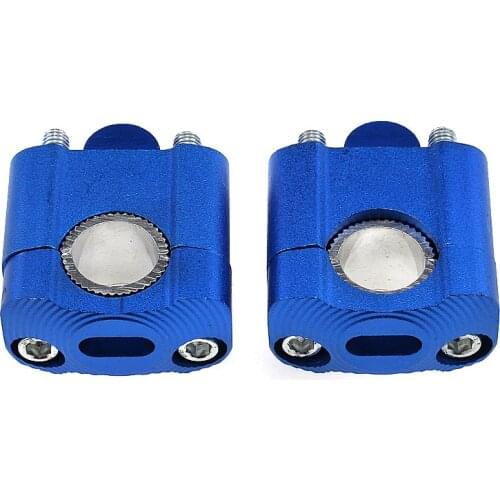 22mm 28mm Off Road Motorcycle Bar Clamps Raiser Handlebar Handle Bar Risers for 22MM -28MM Fat Bar Pit Dirt Moto Bike