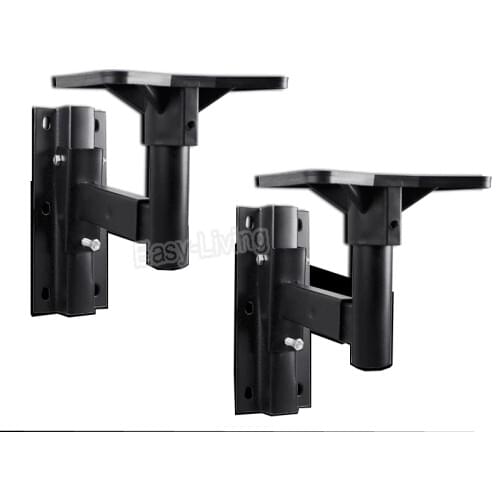 BL-502 One Pair=2 pieces KTV Wall Mount Speaker Bracket 502 Surround Speaker Wall Mount Sound Hanger Mount Loading 30kgs 66lblbs