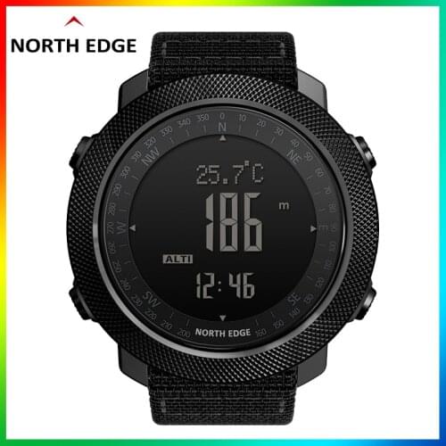 Outdoor sports watch waterproof intelligence high pressure compass thermometer multi-function hiking swimming wrist watch