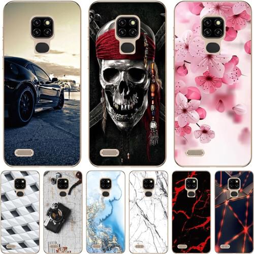 Phone Bags & Cases For Ulefone Note 7 7P Note 8P 9P Case Cover Fashion marble Inkjet Painted Shell Bag