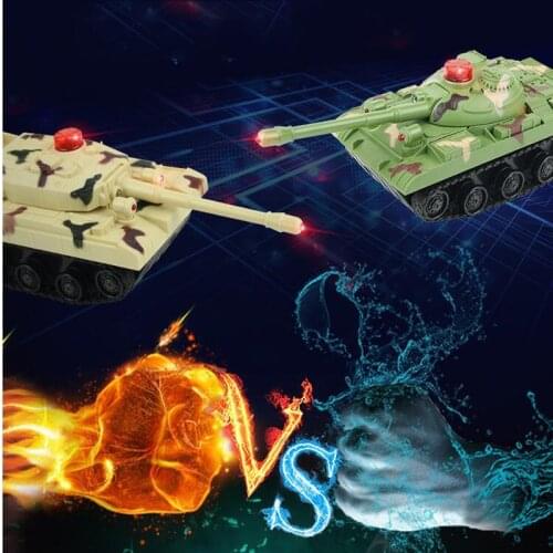 Childrens Toy Remote Control Tank Infrared Battle Tank Car Simulation Military Model Electric Tank Car Toy Childrens Gift