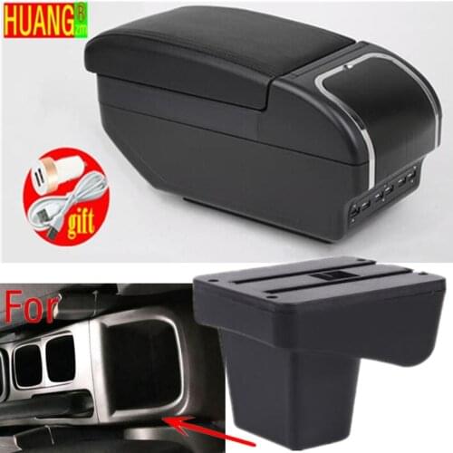 For Suzuki Vitara Armrest Retrofit parts dedicated Car Armrest Center Storage box car accessories Interior USB Easy to install