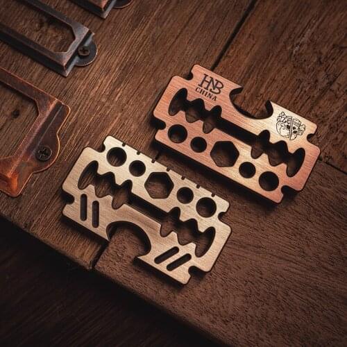 HANNIBAL EDC New Shaving Blade 2.0 Bottle Opener Multi-function Tool