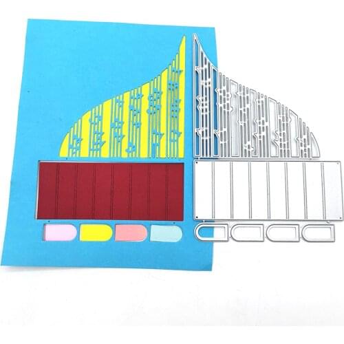 Julyarts Music Card Making Supplies Cutting Dies For Embossing Stencil For Handwork Creative New Dies