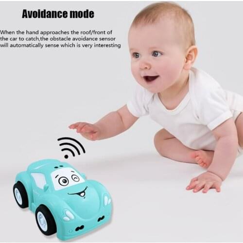 Mini 2.4G RC Car Interactive Toy Radio Control Mini Cartoon Car Xmax Gifts