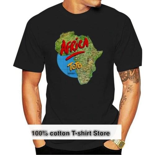 Toto Mens Africa Tour T-Shirt Black