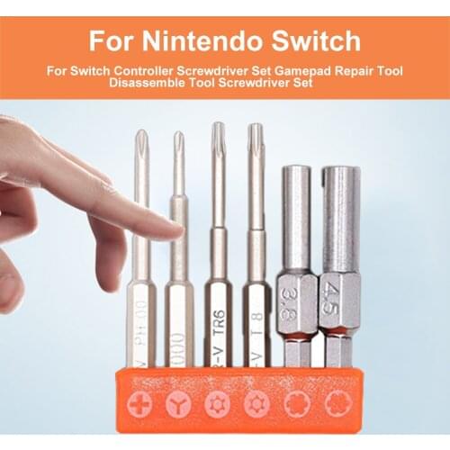 For Switch Controller Screwdriver Set Gamepad Repair Tool Disassemble Tool Screwdriver Set For Nintendo Switch For Ps4