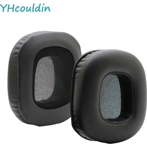 YHcouldin 1 Pair of Replacement Ear Pads for Razer Tiamat 7.1 V1 PC Gaming Headset Protein Leather Ear Cushions Cover Headphones