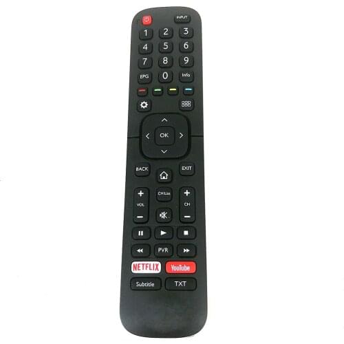 New Original EN2D27K For Hisense LCD TV Remote Control with Netflix Youtube Fernbedienung