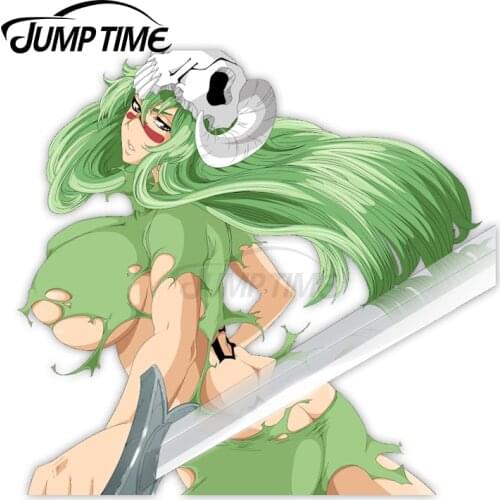 Jump Time Bleach Nelliel Tu Odelschwanck 12.1 Anime Sexy Girl Vinyl Decal Waifu Car sticker
