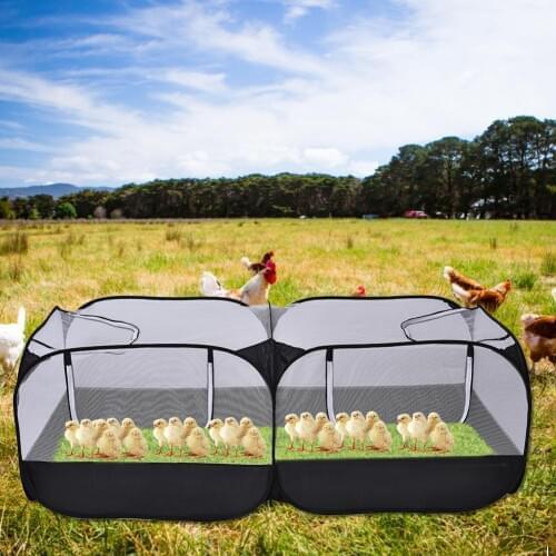Portable Foldable Pet Fence Is Suitable For All Kinds Of Small Pet Tent Farm Pet Fence Chicken Cage Duck Cage Rabbit Cage