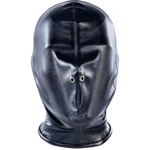 Adjustable Hood Mask for women and Man Full cover Blindfold Bondage Restraints Eye Mask for Couples