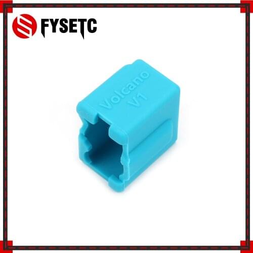 Volcano V1 Silicone Sock Black Blue Volcano Heated Block J-head Hotend Bowden/Direct Extruder Block Cover 3D Printer Part