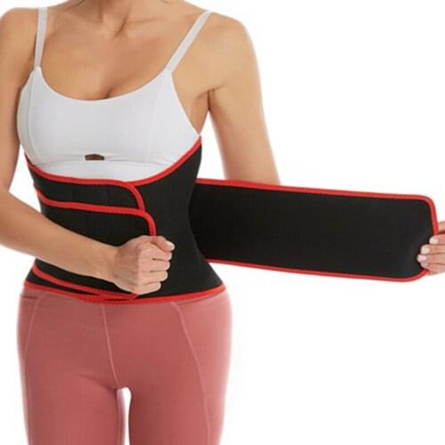 YAGIMI Sauna Sweat Belts Tummy Control Girdles Body Shaper Belt Weight Loss Corset Trimmer Shapewear Fajas Women Waist Trainer