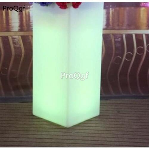 1Pcs A Set 30*30*80cm led shining random color table
