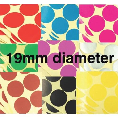 1050pcs/lot 19mm miniStickers Sticky Notes Cute Office Supplies Scrapbooking Gift Package Sealing Stickers for Cookie/Candy pack