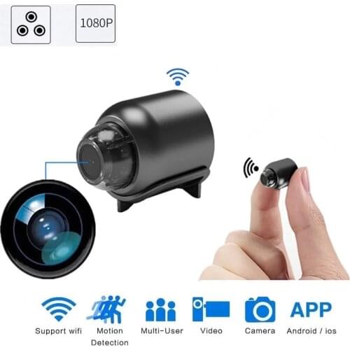 Ip Camera 1080P HD Wireless Home Security Night Vision Mini Video Surveillance Camcorder With Wifi Motion Detect Wide Angle Cam