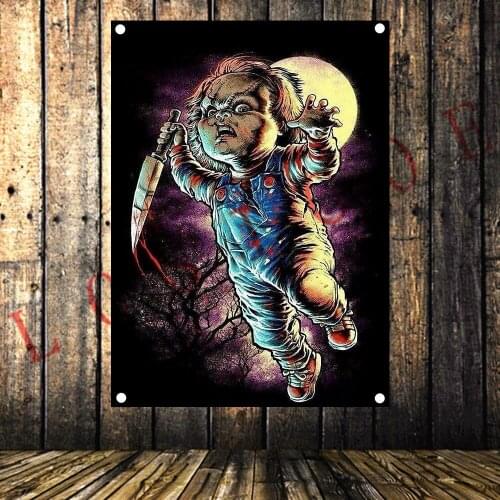 Large Size Rock Band Banners & Flags Tapestry Wall Art Metal Music Cloth Poster Bedroom Dormitory Decoration Hanging Painting