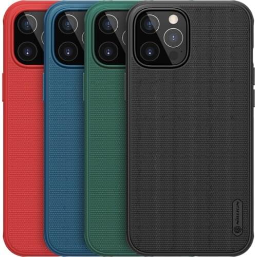 For Iphone 12 mini 12 Pro max Case Nillkin Frosted Shield Hard PC Back Cover for iphone 12 12 Pro 12 mini Protctive Phone Shell