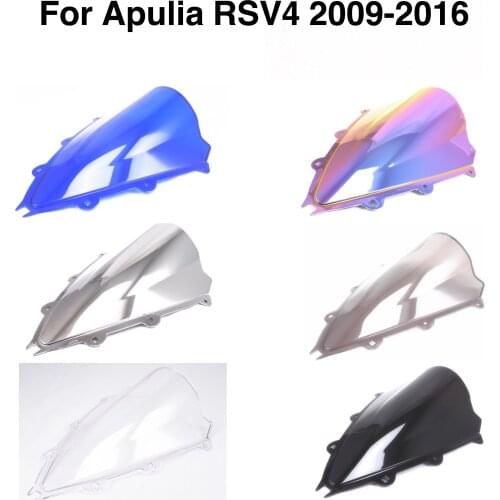 For Aprolia RSV4 R RSV4R RS4 125 50 2009 2010 2011 2012 2013 2014 2015 2016 Black White Silver Windscreen RSV 4
