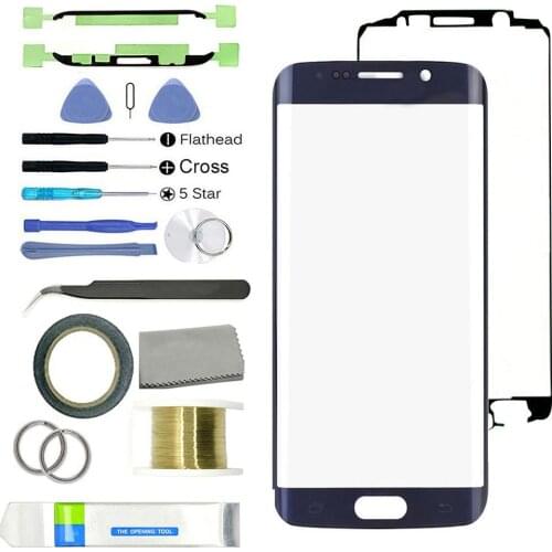 16 in 1 Replacement Glass Screen Repair Tools for Samsung Galaxy S6 Edge G925