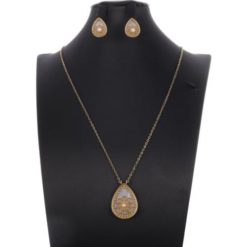 Jankelly luxury 2pcs Bridal Zirconia Jewelry Sets For Women Party, Luxury Dubai Nigeria CZ Crystal Wedding Jewelry Sets