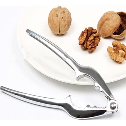 Stainless Nutcracker Sheller Walnut Nut Cracker Quick Walnut Almond Pecan Nutcracker Kitchen Fruit Tool Accessories