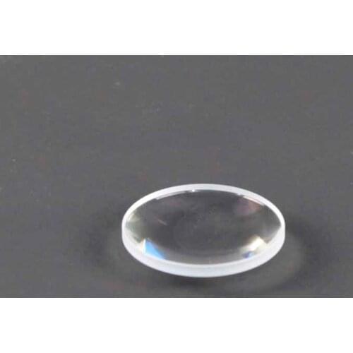 Meniscus Lens Optical Glass ZK6 Material Diameter 10mm Focal Length 30.263mm Prism Lens Customization