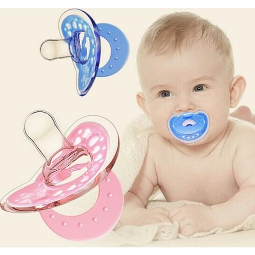 Newborn Infant Kids Baby Orthodontic Dummy Pacifier Silicone Teat Nipple Soother