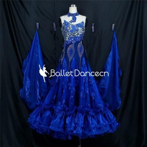 Ballroom Dance Competition Dresses Women/Ballroom Dresses/Ballroom Waltz Dresses/Ballroom Dancing/Waltz Dress