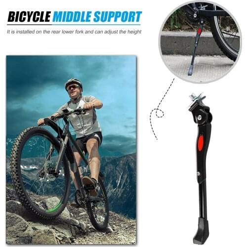 Aluminum Alloy Support Stand Bicycle Side Parking Kickstand Mountain Road Bike Portable Waterproof Cycling Elements