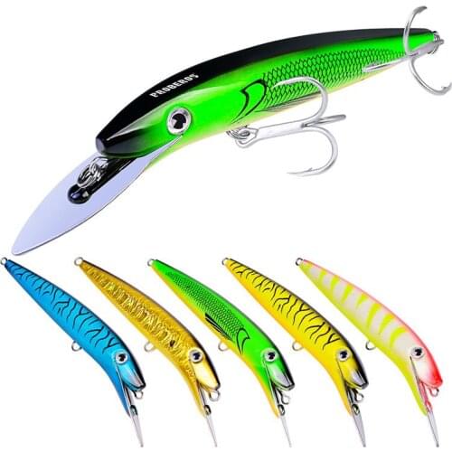 1Pcs Fishing Lure 20cm/47g Sinking Minnow Depth 2-4.5M 3D Lifelike Eyes ABS Hard Fake Baits Bass River Fishing Tackle Accessory